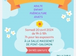 Bourse aux vêtements et jouets le samedi 20 avril à Pont-Salomon