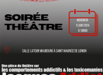 Soirée théâtre gratuite : Jacques Addict le 5 juin à Saint-Maurice-de-Lignon