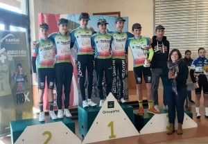 Cyclisme : les cadets du Vélo Club du Velay à leur avantage sur le Tour du Cantal