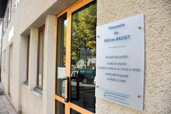 La trésorerie de Bas-en-Basset est ouverte deux jours entiers et deux matinées par semaine||