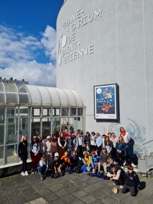 Aurec-sur-Loire : les CM1 de l'école Notre-Dame-de-la-Faye à Saint-Etienne
