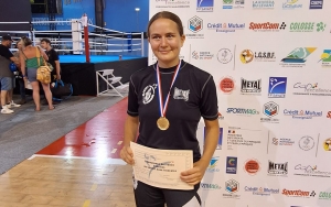 Boxe Française : Nina Dupin sacrée championne de France de savate