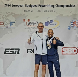 Une 37e médaille internationale pour Hassan El Belghiti, vice-champion d’Europe de powerlifting