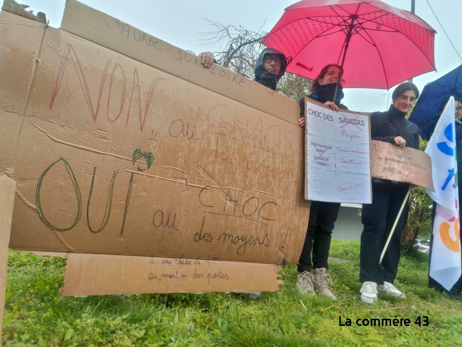 Aurec-sur-Loire : les enseignants du collège public préfèrent le "choc des moyens" au "choc des savoirs"