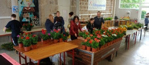 Sainte-Sigolène : ils ont vendu des fleurs et plants de légumes au profit de l'UNICEF