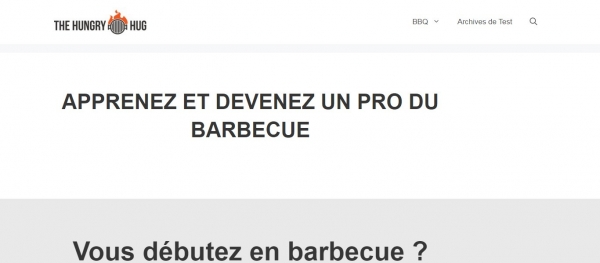 The Hungry Hug : guide du barbecue