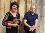 Duo violon harmonium à Monlet le 17 août