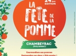 24ème Fête de la Pomme à Chambeyrac (Polignac) les 15-16 octobre