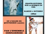 Concert  de chant & piano le 1er octobre à Queyrières