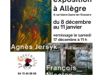 Allègre • Exposition Agnès Jersyk, François Nicolas