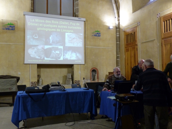 Conférence organisée par le Groupe Géologique samedi 8 avril au Puy-en-Velay