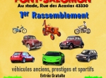 1er Rassemblement de véhicules anciens, prestiges et sportifs à Pont-Salomon le 11 juin