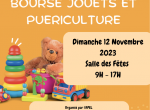 Bourse aux jouets à Beaulieu le 12 novembre