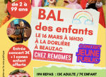 Bal des enfants de Beauzac le 16 mars