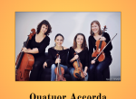 Concert Quatuor Accorda 16 mars à Sainte Sigolène