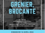 Vide-grenier, brocante à Yssingeaux le 14 avril