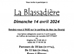 La Blassadière le 14 avril à Blassac