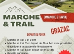 Marche trail le 21 avril à Grazac
