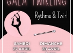 Gala Twirling bâton les 27 et 28 aril à Saint Romain Lachalm