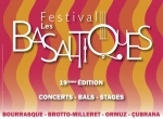 Festival LES BASALTIQUES du 24 au 27 juillet au Puy-en-velay