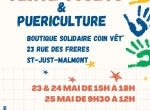 Vente JOUETS & PUERICULTURE  les 23 et 24 mai à Saint-Just-Malmont