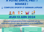 'A votre santé, prêt, bouger' le 13 juin à  Saint- -Germain Laprade