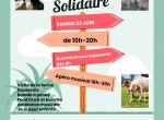 Journée solidaire à la ferme de la seconde chance  au Brignon