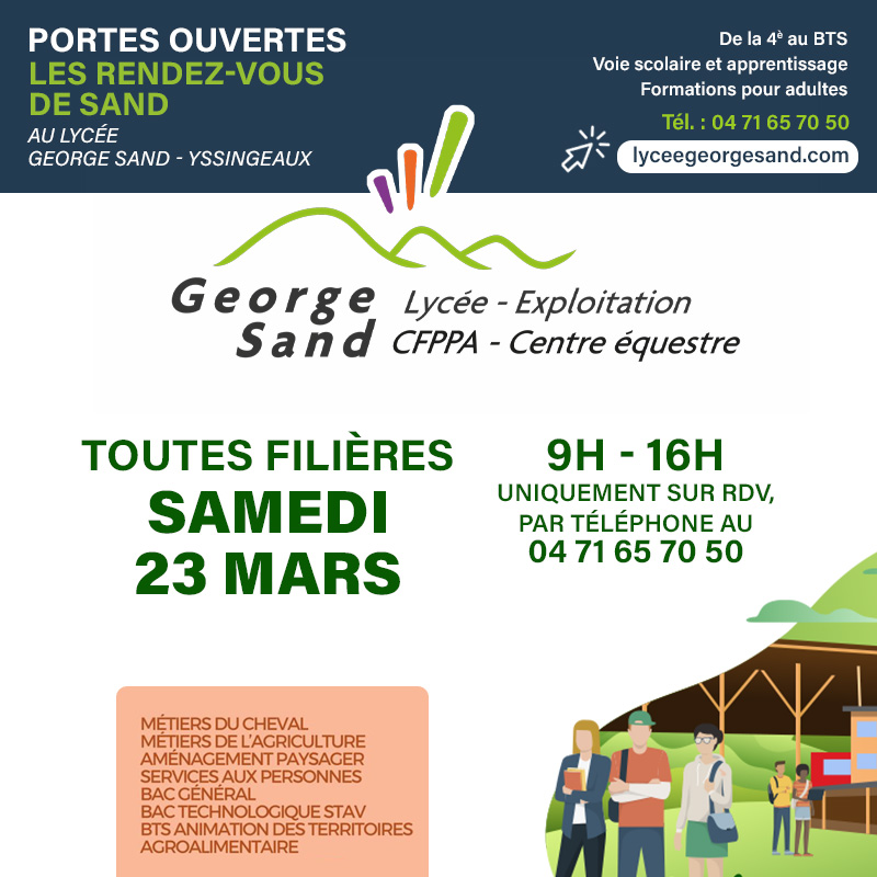Lycée agricole George Sand 23 mars 2024