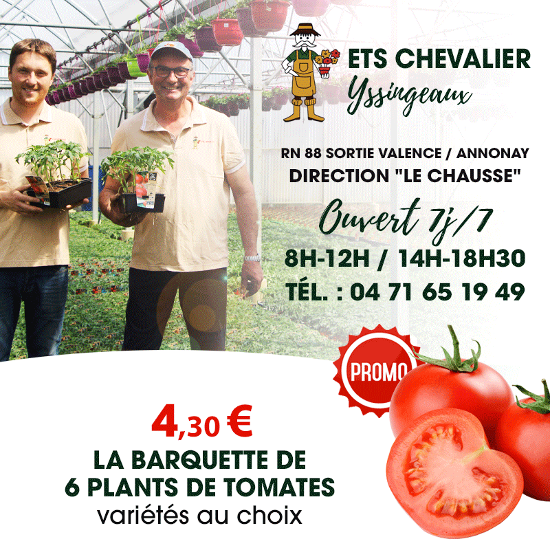 Chevalier Frères tomates avril 2022 