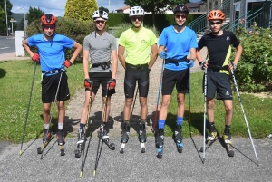 Montfaucon-en-Velay : la Via Fluvia comme terrain d&#039;entraînement de jeunes skieurs