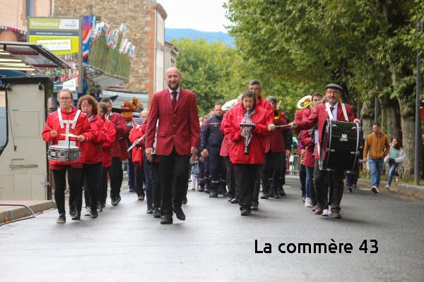 La Ligérienne de Bas-en-Basset, rythmera la fête patronale Crédit DR||