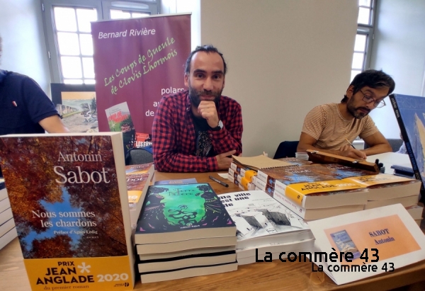 Antonin Sabot, Prix Jean-Anglade 2020|Michel Flandin a écrit &quot;Le Bal des prénoms&quot;|Bernard Lhoste a publié &quot;Le Coq et l&#039;Angélus)|||