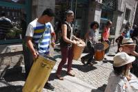 Tence : la batucada fait vivre la musique dans le centre-bourg