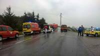 Grave accident entre Monistrol-sur-Loire et Sainte-Sigolène : la route fermée