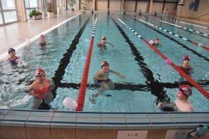 Yssingeaux : les nageurs de retour en entraînement à la piscine