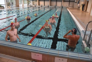 Yssingeaux : les nageurs de retour en entraînement à la piscine