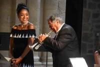 Saint-Agrève : sous le charme de la soprano Magali Léger et du trompettiste Guy Touvron