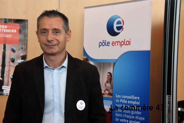 Christophe Erpelding, directeur de Pôle emploi Monistrol-Yssingeaux.|||||||||||