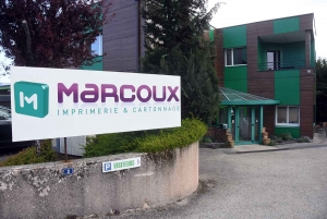 Saint-Just-Malmont : l&#039;imprimerie Marcoux offre 35 000 visières de protection (vidéo)
