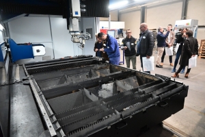 Yssingeaux : l&#039;entreprise de chaudronnerie Fayolle investit dans une machine unique en France