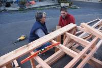 Fay-sur-Lignon : la mission des Andains se termine avec un aménagement en bois