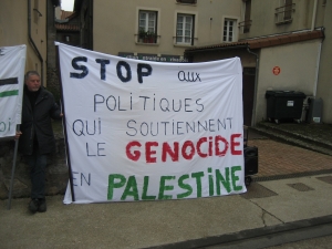 Brioude : sans relâche ils appellent à un cessez-le-feu à Gaza