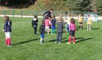 Le Chambon-sur-Lignon : 14 enfants pour la première séance de baby-football