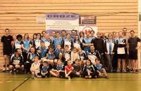 Emblavez : un bleu curaçao pour les joueurs de badminton