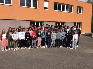 Monistrol-sur-Loire : des lycéens à la rencontre des CM2 du Château