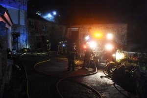 Saint-Pal-de-Mons : 25 pompiers mobilisés sur un feu d&#039;habitation