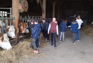 Bas-en-Basset : les CM2 de Louise-Michel visitent la ferme Dousson