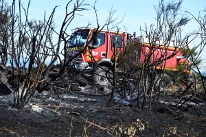 Les pompiers ont sauvé 400 hectares cet été en Haute-Loire