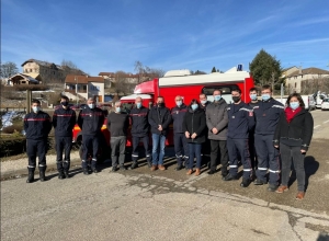 Lalouvesc : le centre de secours tient avec seulement 9 pompiers