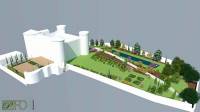 Les jardins du château de Saint-Vidal intégrés au projet de réhabilitation